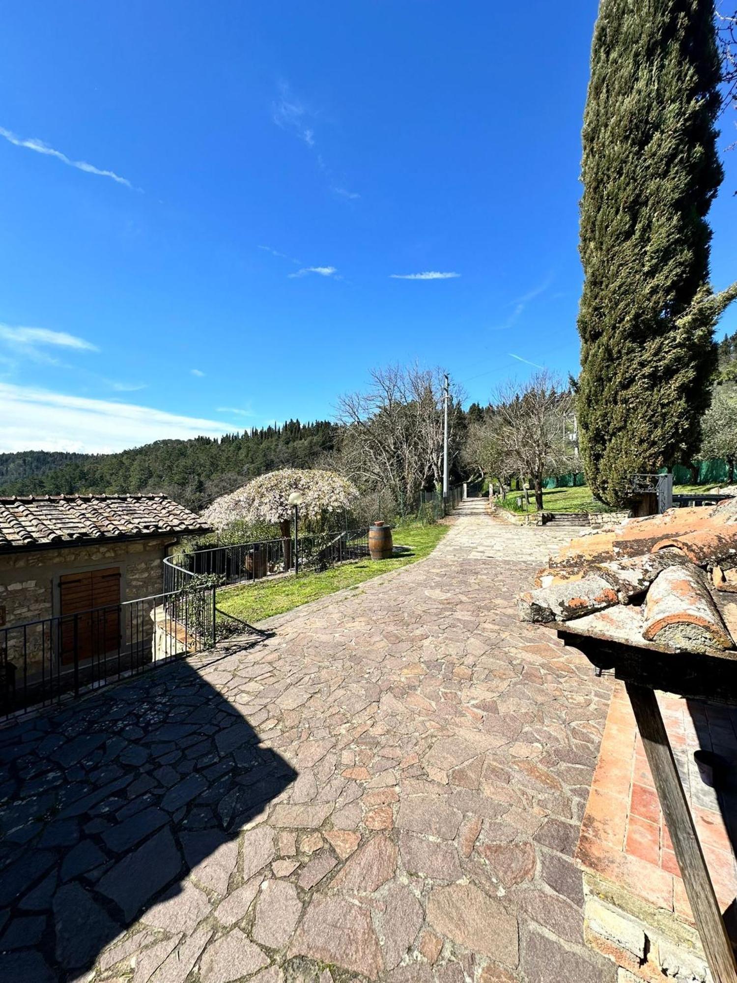 Agriturismo Tassinaia ปอนตาสซิเอเว ภายนอก รูปภาพ